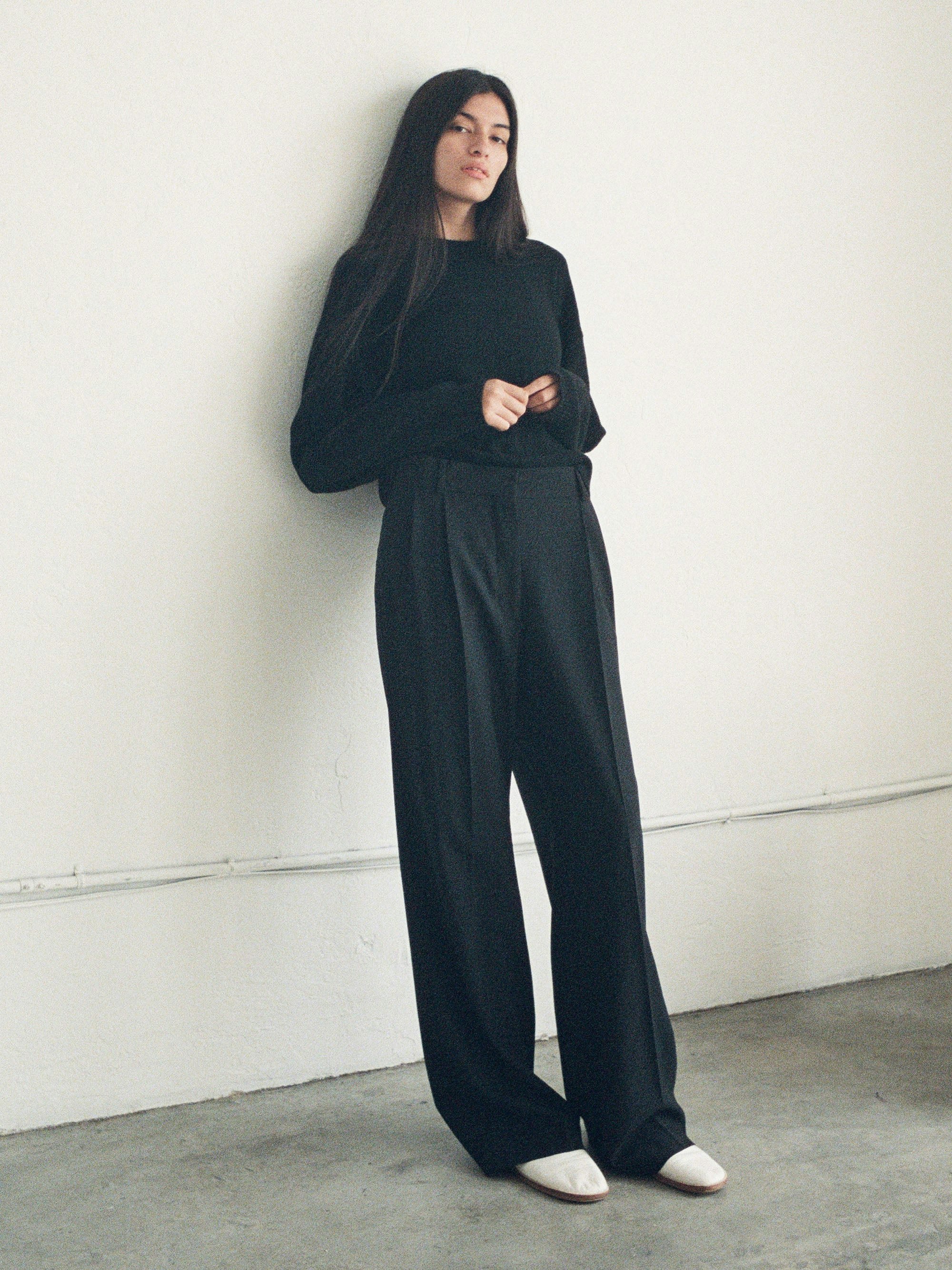 Ilona Perfect Crew Sweater -- Noir